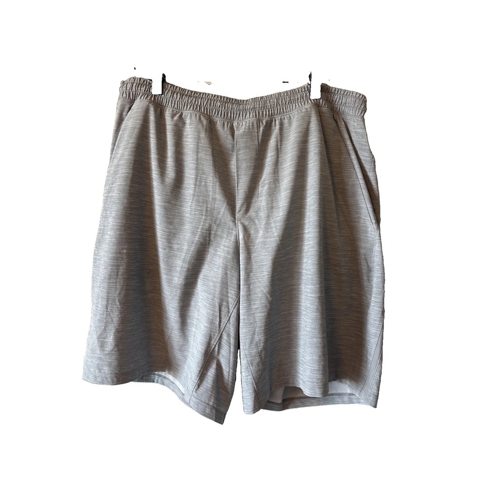 Lululemon Gray Pace Breaker Short 9" Lined Mens XL Drawstring Athletic Shorts